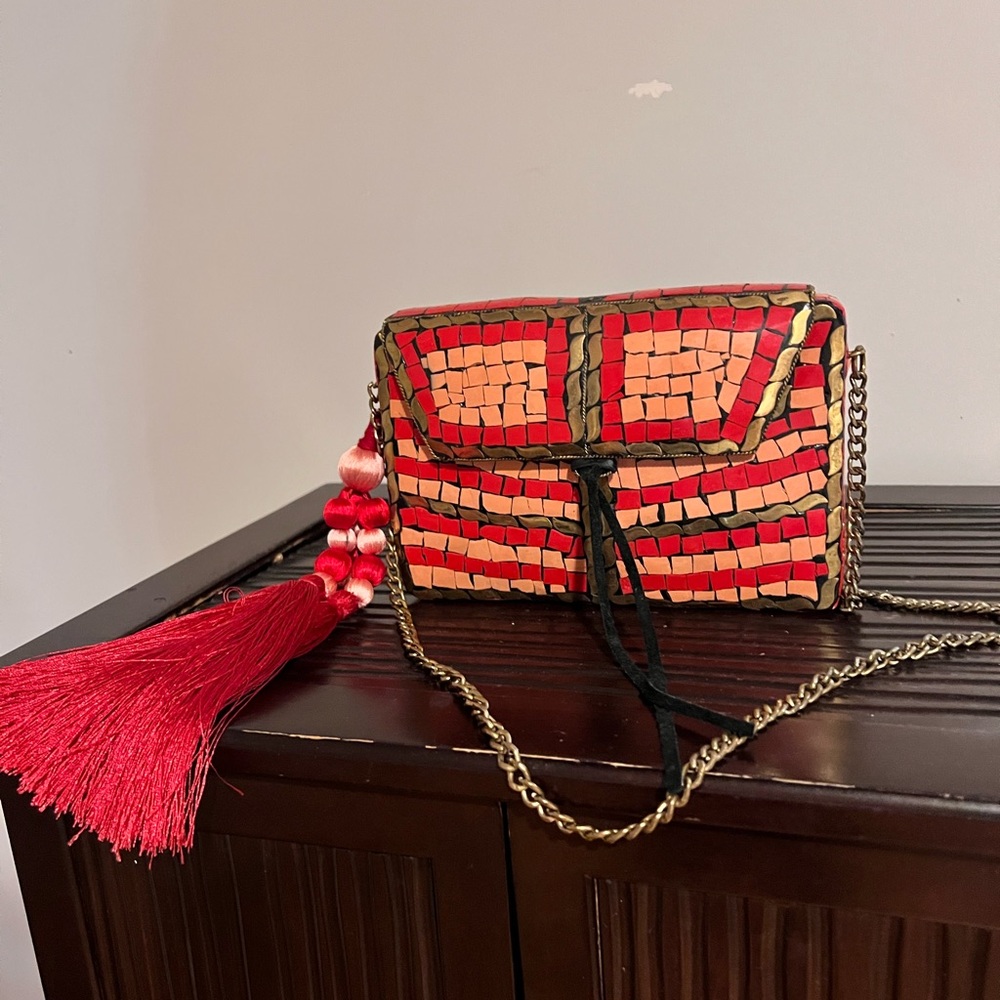 Nwot Sam Edelman Mosaic shoulder purse